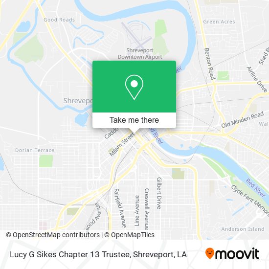 Lucy G Sikes Chapter 13 Trustee map