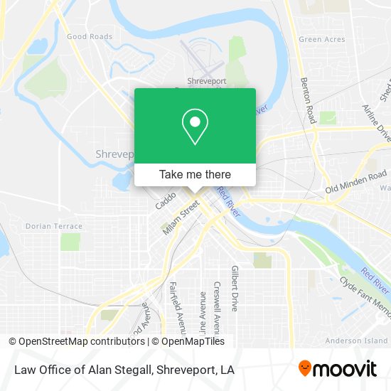 Law Office of Alan Stegall map