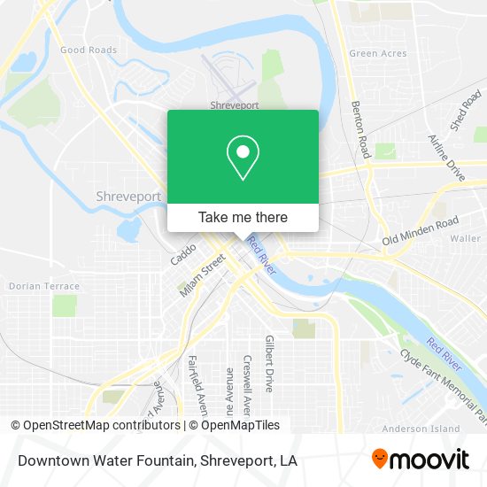 Downtown Water Fountain map