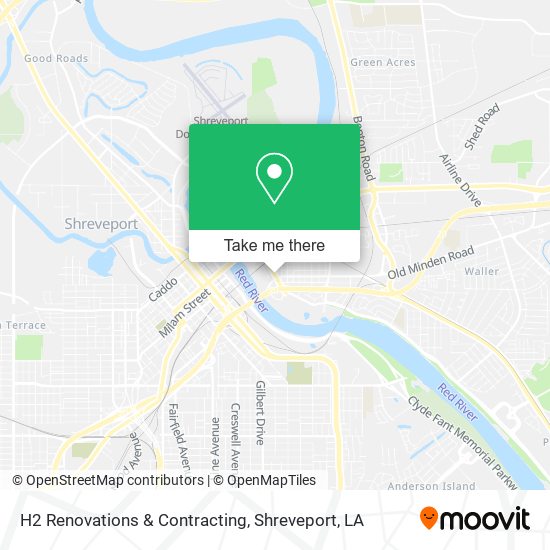 Mapa de H2 Renovations & Contracting