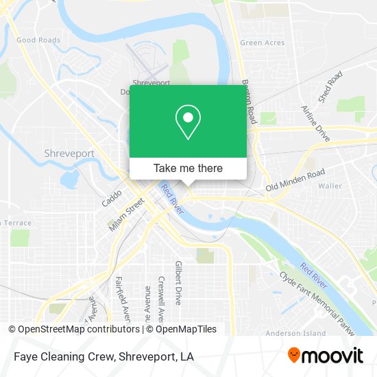 Faye Cleaning Crew map