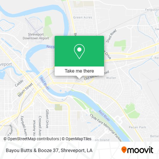 Bayou Butts & Booze 37 map