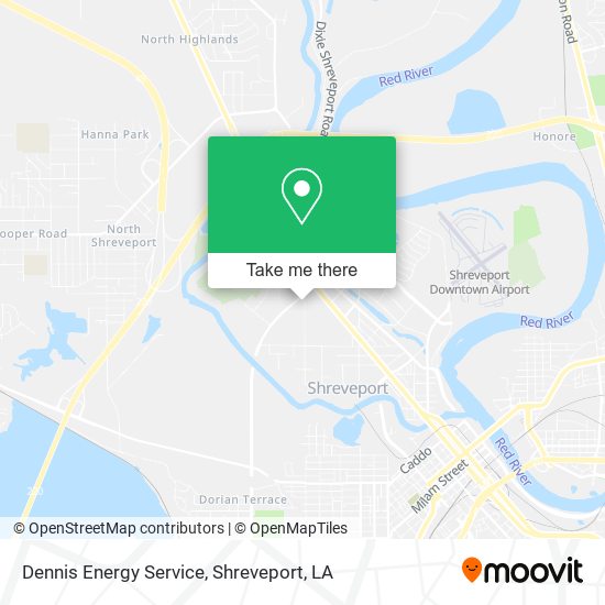 Dennis Energy Service map
