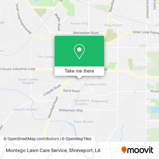 Montego Lawn Care Service map