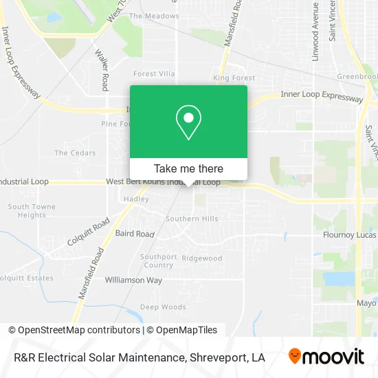 R&R Electrical Solar Maintenance map