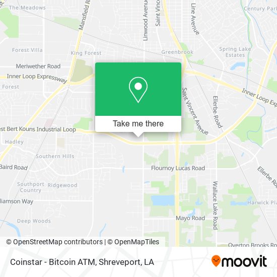 Coinstar - Bitcoin ATM map