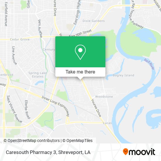 Caresouth Pharmacy 3 map