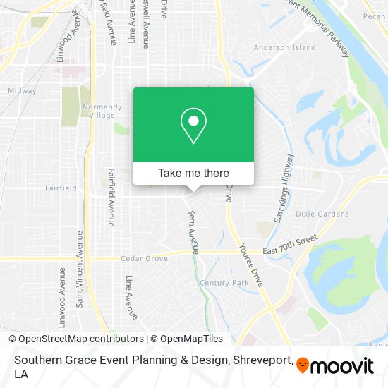 Southern Grace Event Planning & Design map