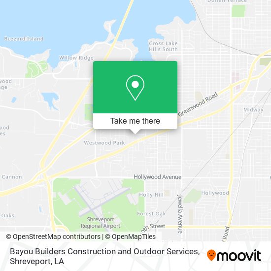 Bayou Builders Construction and Outdoor Services map