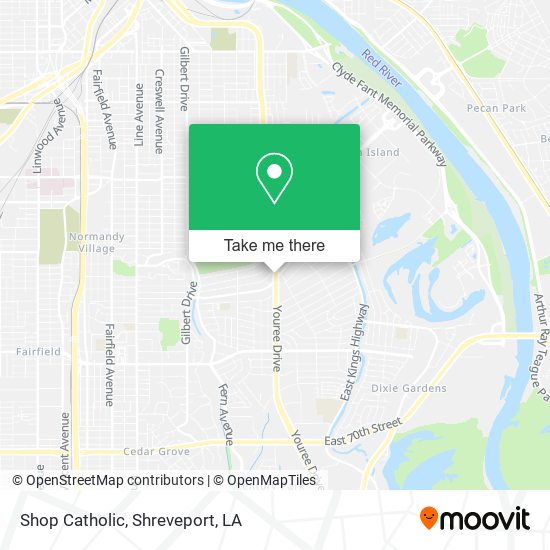 Shop Catholic map