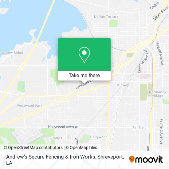 Mapa de Andrew's Secure Fencing & Iron Works