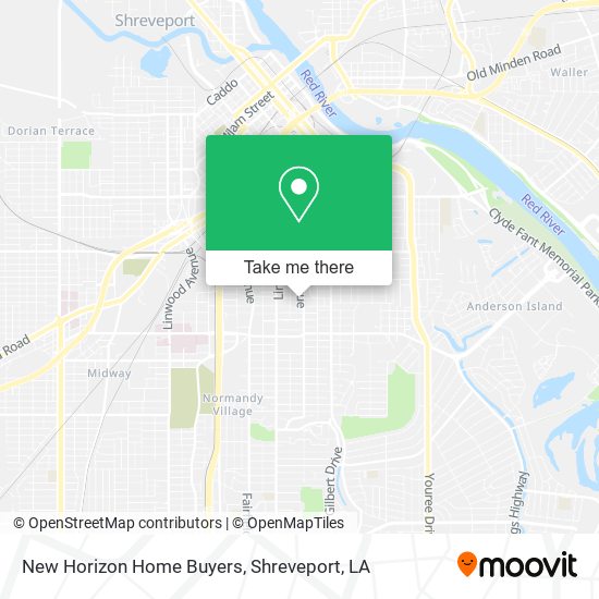 New Horizon Home Buyers map