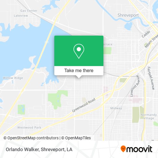 Orlando Walker map