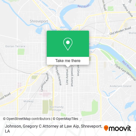 Johnson, Gregory C Attorney at Law Aip map