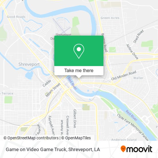 Game on Video Game Truck map