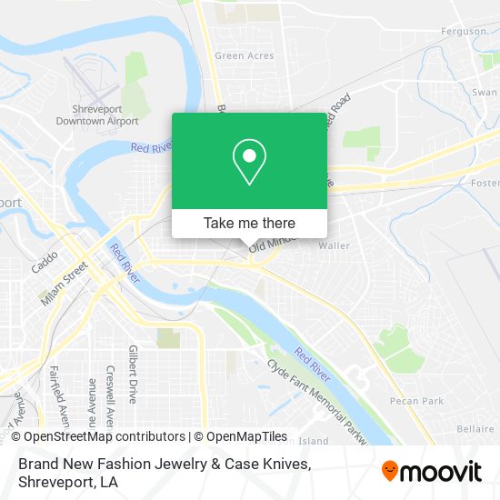 Brand New Fashion Jewelry & Case Knives map