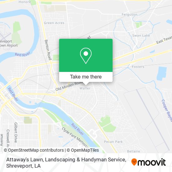Mapa de Attaway's Lawn, Landscaping & Handyman Service