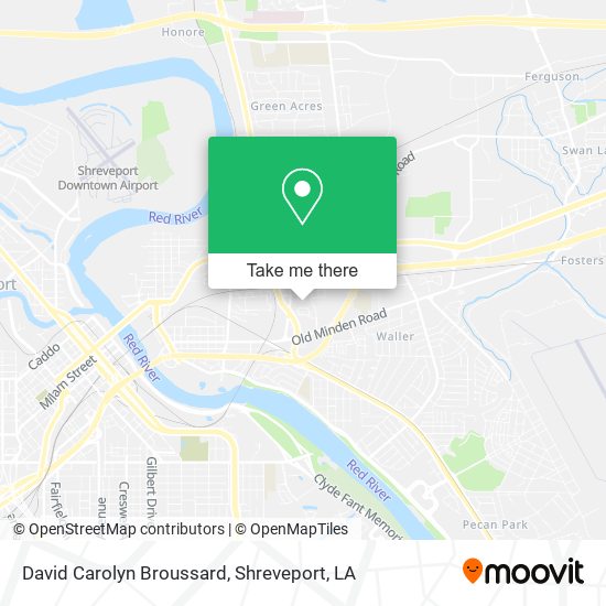 David Carolyn Broussard map