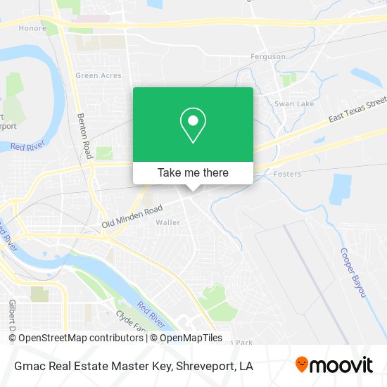 Mapa de Gmac Real Estate Master Key