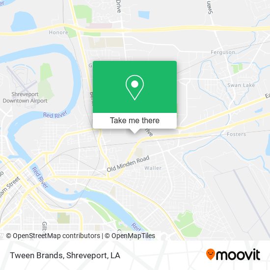 Mapa de Tween Brands