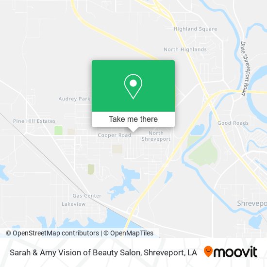 Mapa de Sarah & Amy Vision of Beauty Salon