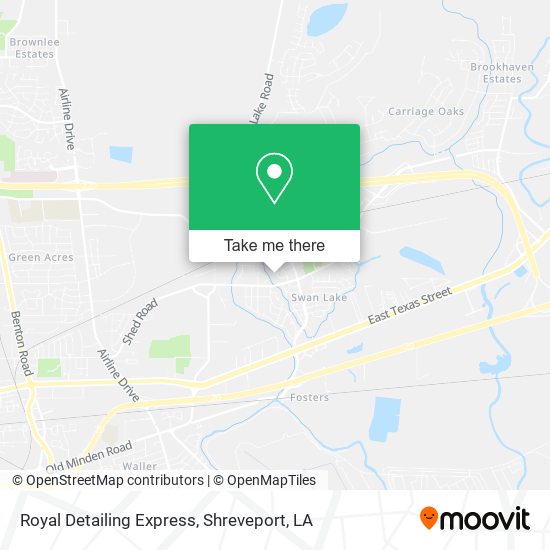 Royal Detailing Express map