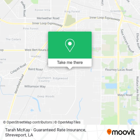 Tarah McKay - Guaranteed Rate Insurance map