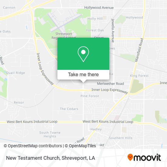 New Testament Church map