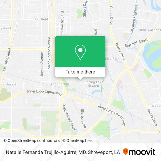 Natalie Fernanda Trujillo-Aguirre, MD map