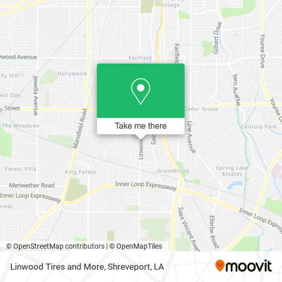 Linwood Tires and More map