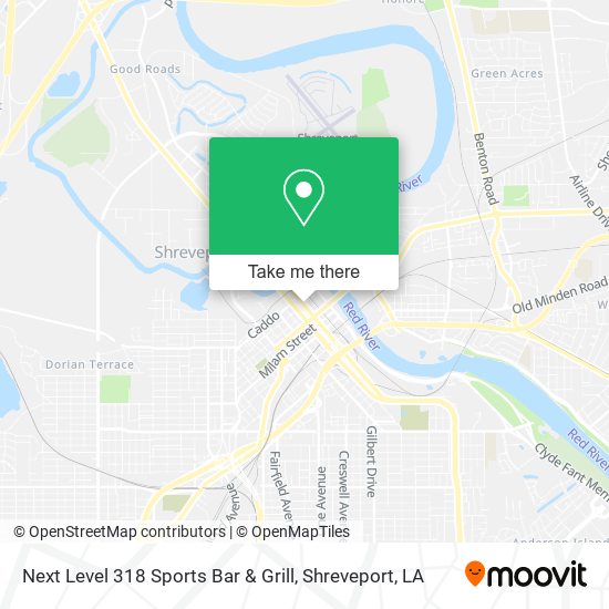 Next Level 318 Sports Bar & Grill map