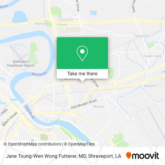 Jane Tsung-Wen Wong Futterer, MD map