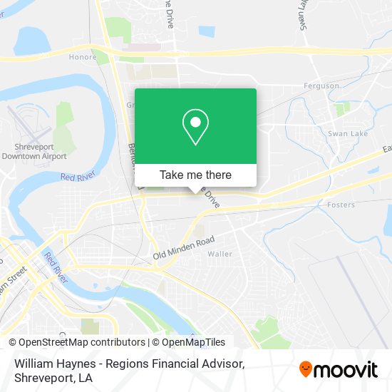 Mapa de William Haynes - Regions Financial Advisor