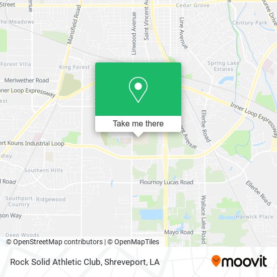 Rock Solid Athletic Club map