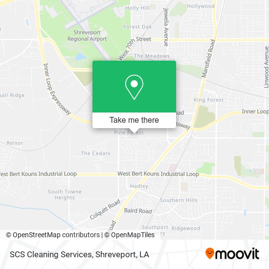 SCS Cleaning Services map