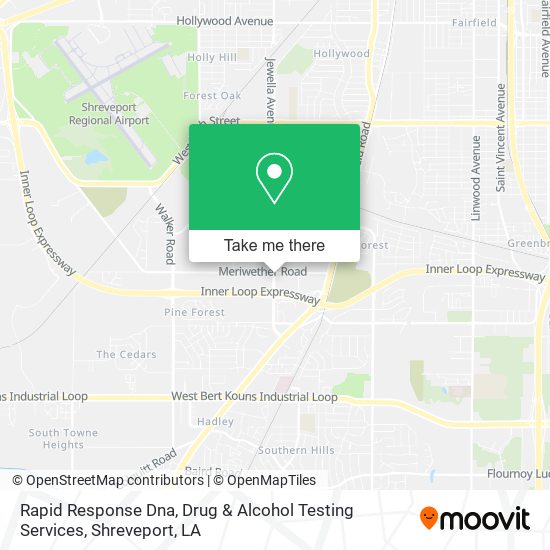 Rapid Response Dna, Drug & Alcohol Testing Services map