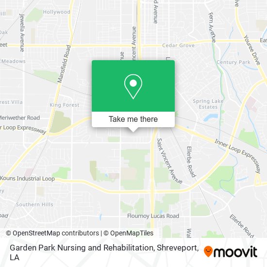 Garden Park Nursing and Rehabilitation map