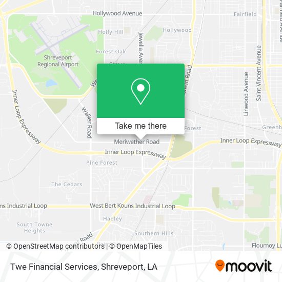 Twe Financial Services map