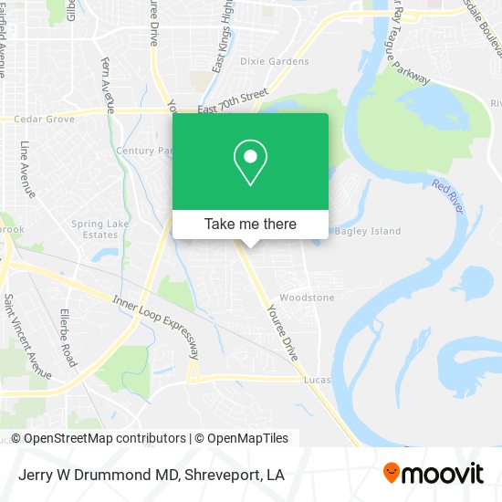 Mapa de Jerry W Drummond MD