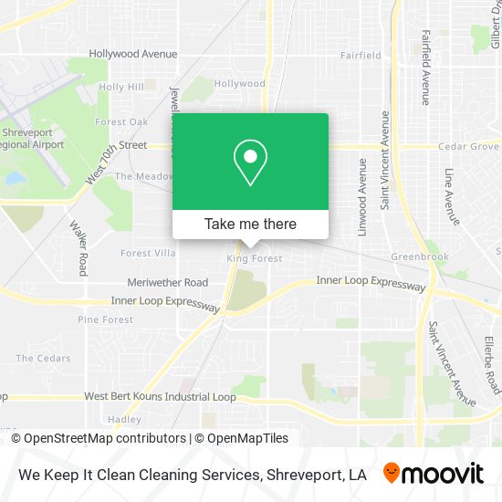 We Keep It Clean Cleaning Services map