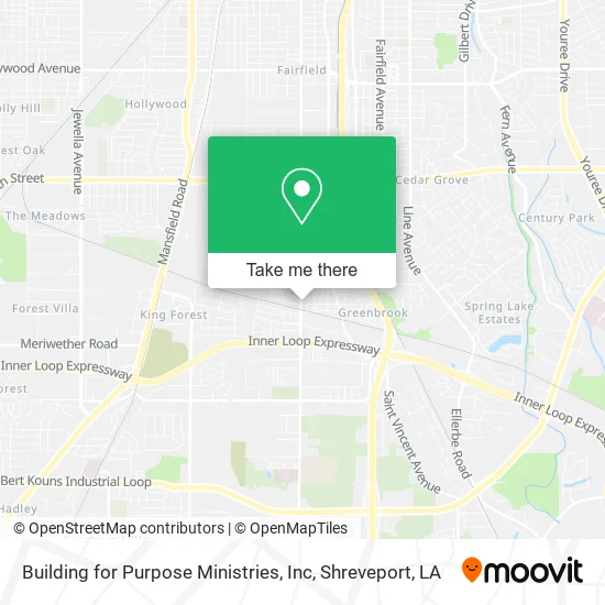 Mapa de Building for Purpose Ministries, Inc