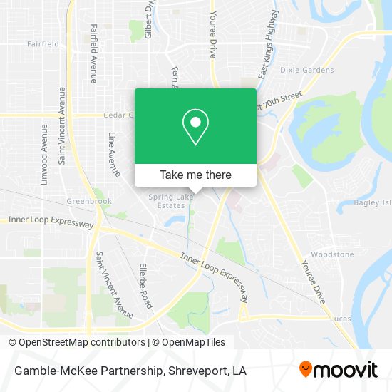 Mapa de Gamble-McKee Partnership