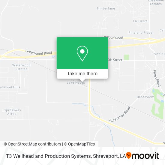 Mapa de T3 Wellhead and Production Systems