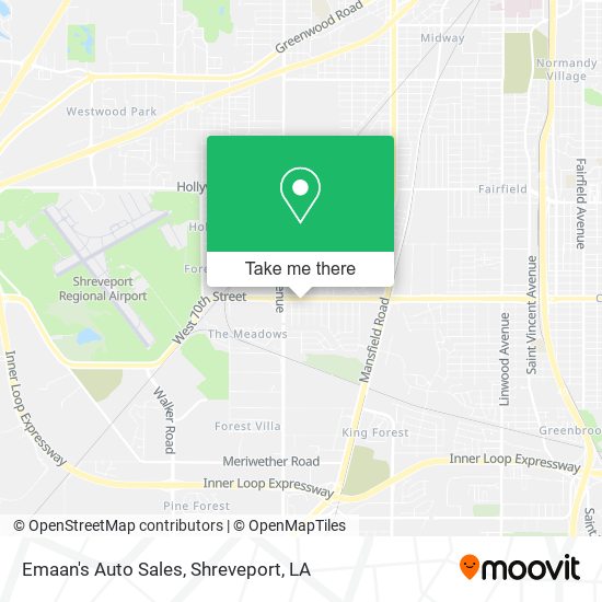 Emaan's Auto Sales map