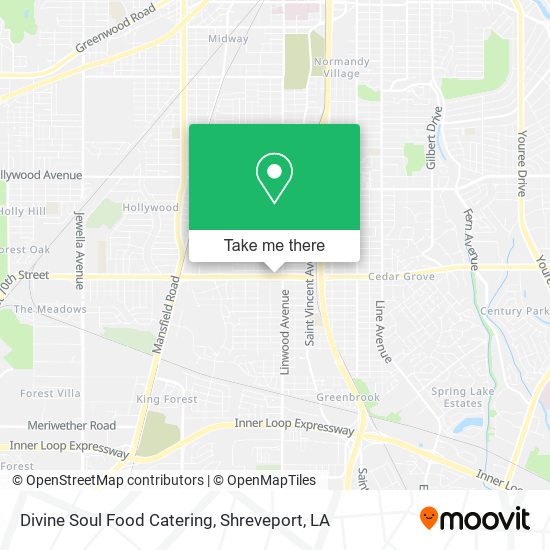 Mapa de Divine Soul Food Catering