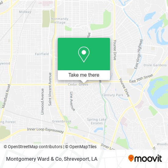 Mapa de Montgomery Ward & Co