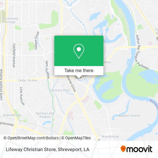 Lifeway Christian Store map