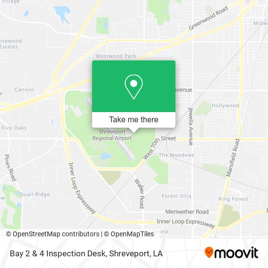 Bay 2 & 4 Inspection Desk map