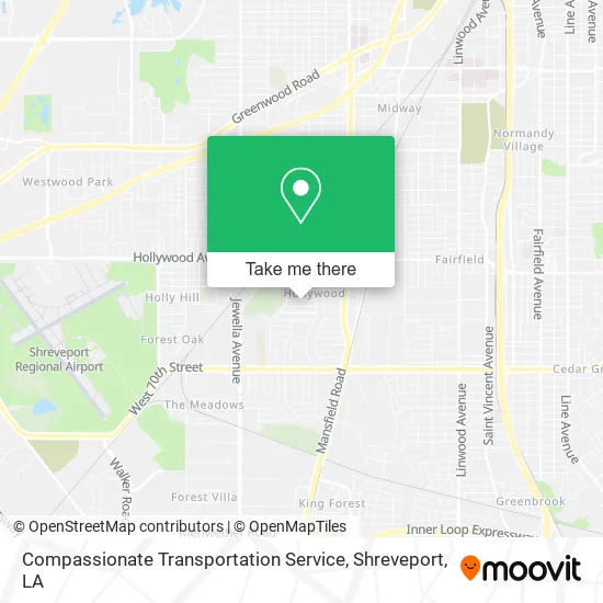 Mapa de Compassionate Transportation Service