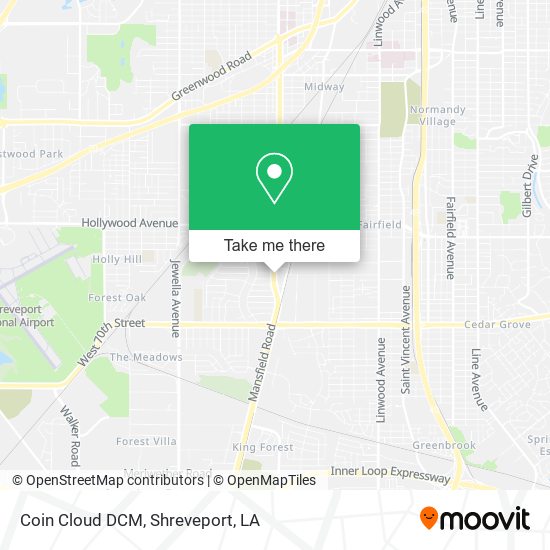 Coin Cloud DCM map